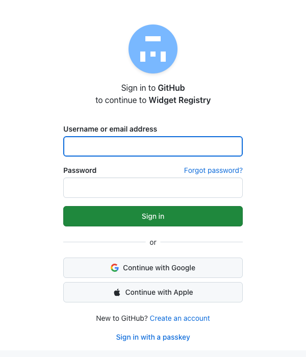Screenshot placeholder: GitHub OAuth authorization page